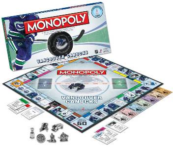 Vancouver Canucks Monopoly